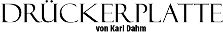 Drückerplatte von Karl Dahm