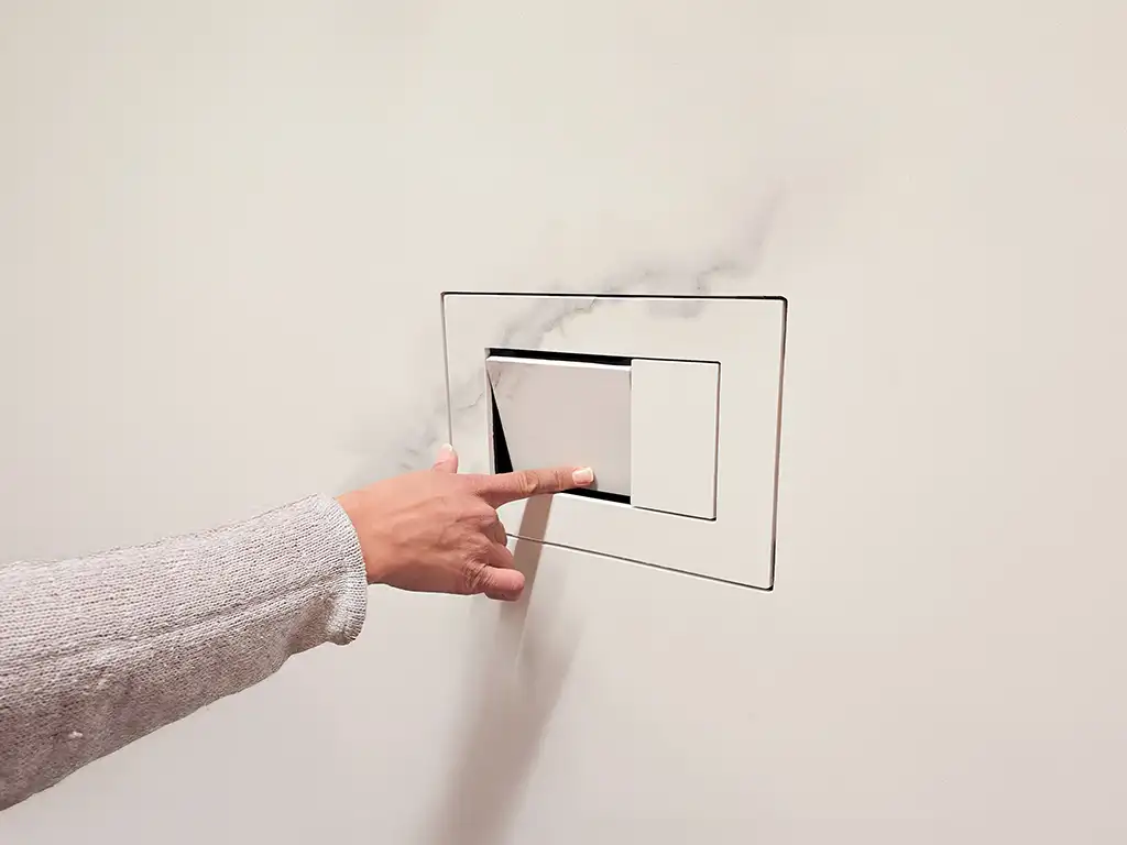 Befliesbare Drückerplatte Royal Flush