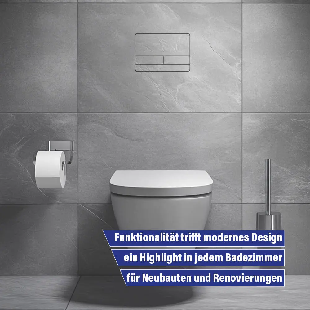 Royal Flush Blue Base flächenbündig verbaut